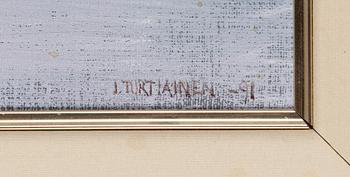 Jorma Turtiainen, Pojke i vinterlandskap.