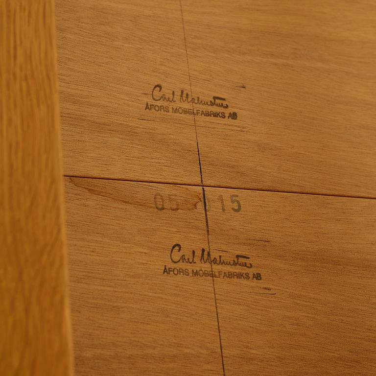 Carl Malmsten, matbord, Åfors Möbelfabriks AB, 2000-tal.