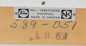SKÄNK, sideboard, "Tokyo", NK:s verkstäder "Triva", design Yngvar Sandström.