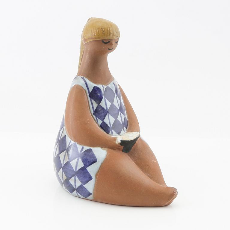 Lisa Larson, figurine "Amalia" from the series "ABC-girls" Gustavsberg.