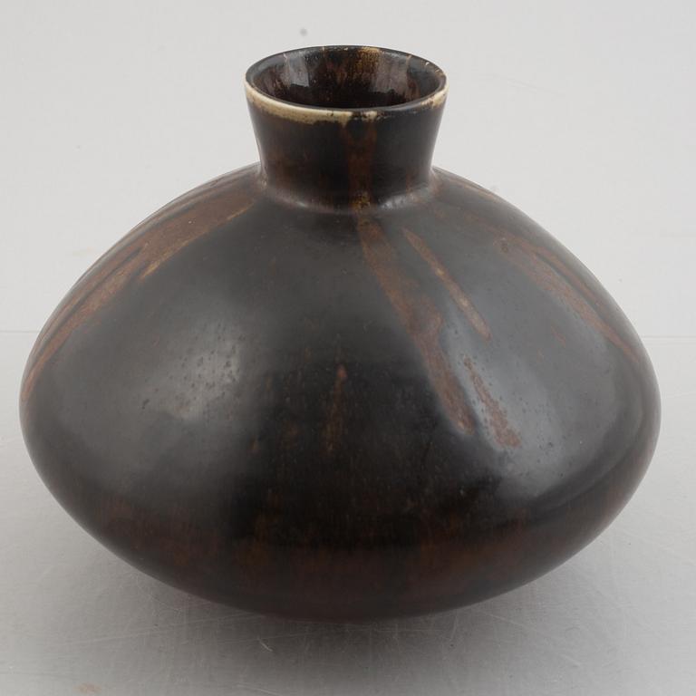 Carl-Harry Stålhane, a unique stoneware vase, Rörstrand.