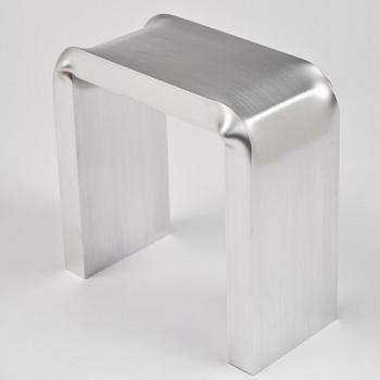 David Taylor, a unique "Bent Stool", Studio Mellösaverken, Sweden, 2025.