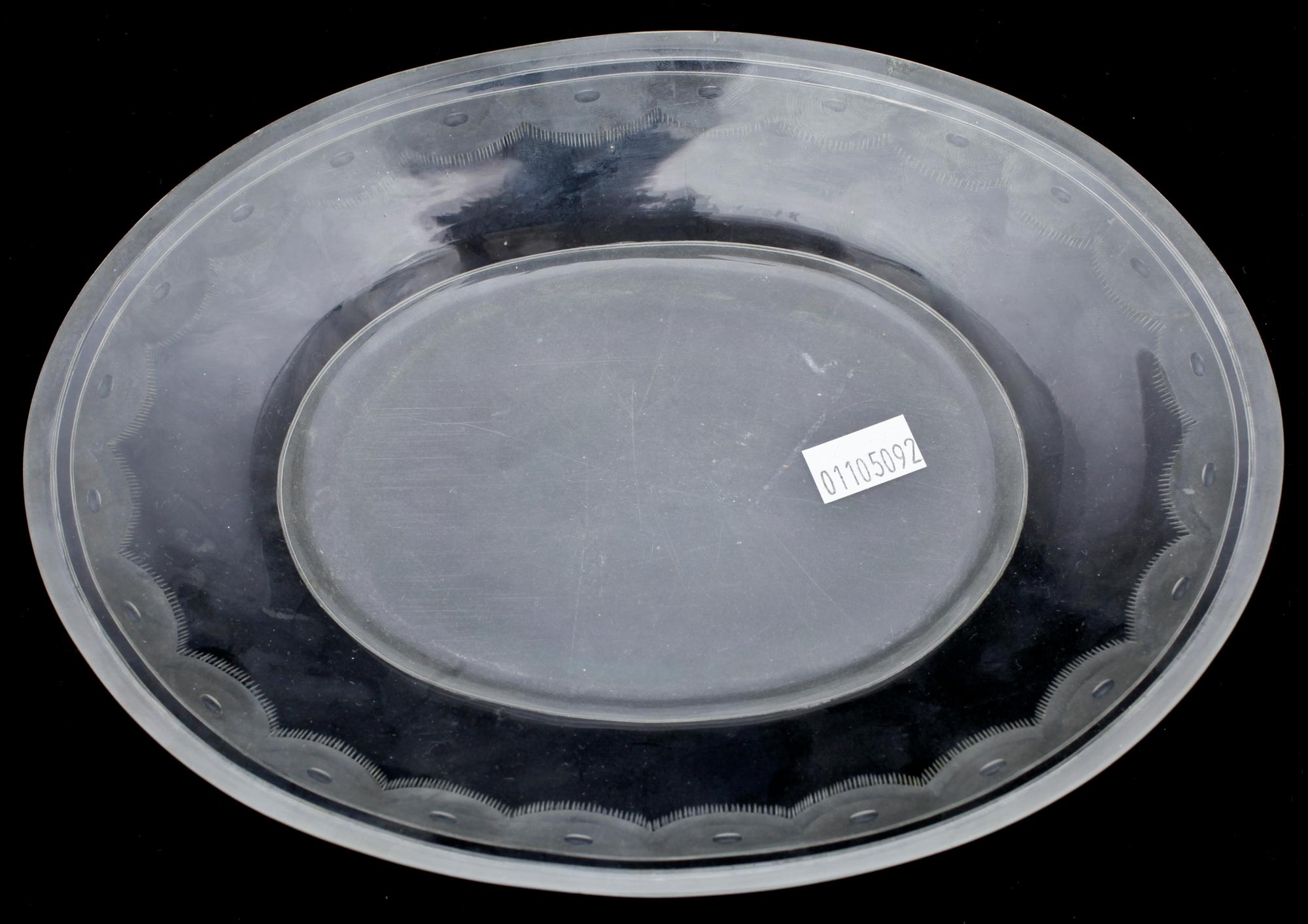 SKÅL MED FAT. Glas. Simon Gate. Orrefors 1918.