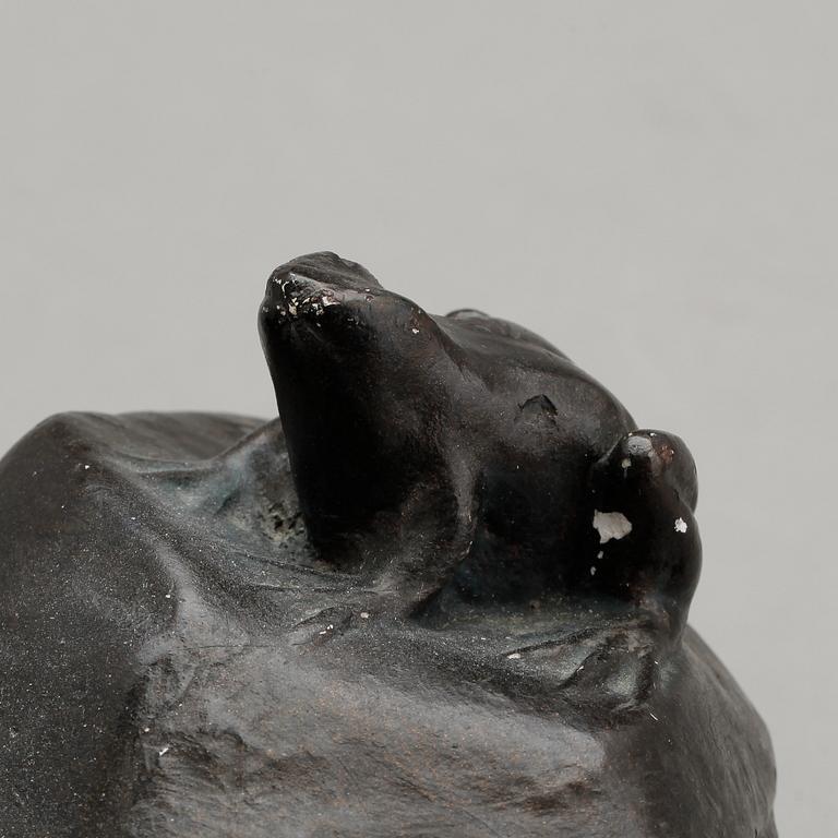 SKULPTUR, glaserad gips, efter Per Hasselberg, stämplad G. Bernardi Konstgjuteri, Göteborg, (verksam 1911-1953 (1976)).