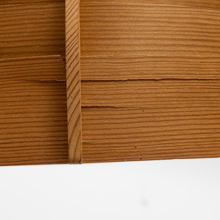 Hans-Agne Jakobsson, two pine ceiling lights, Ellysett Markaryd, later part of the 20th Century.
