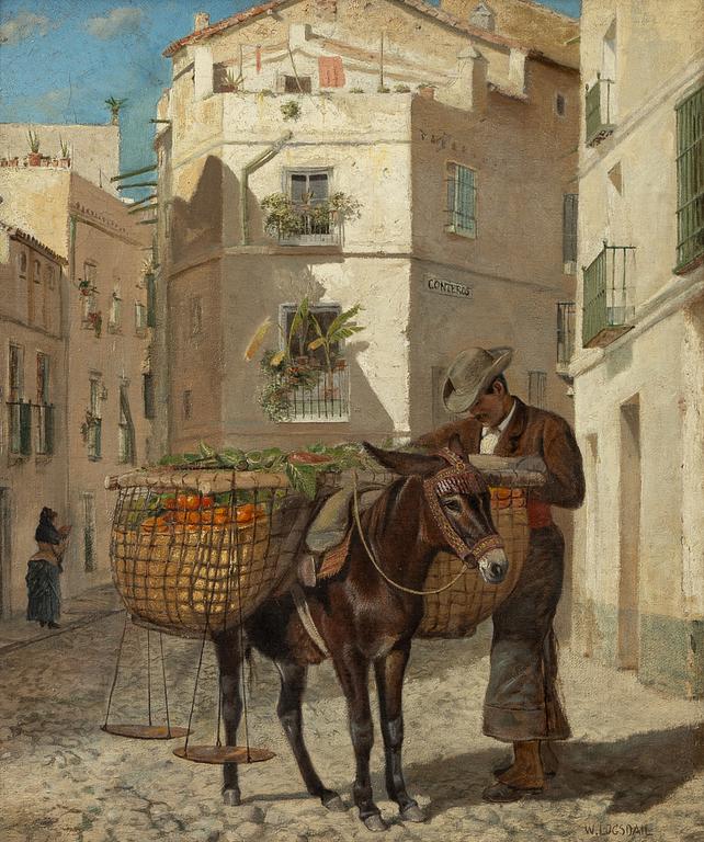 William Logsdail, "Spanish Orange Seller".