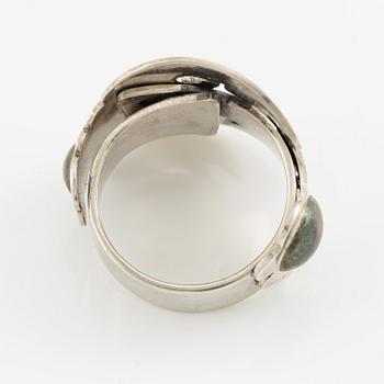 Jan-Christer Lundqvist, ring, sterlingsilver, Skövde 1997.