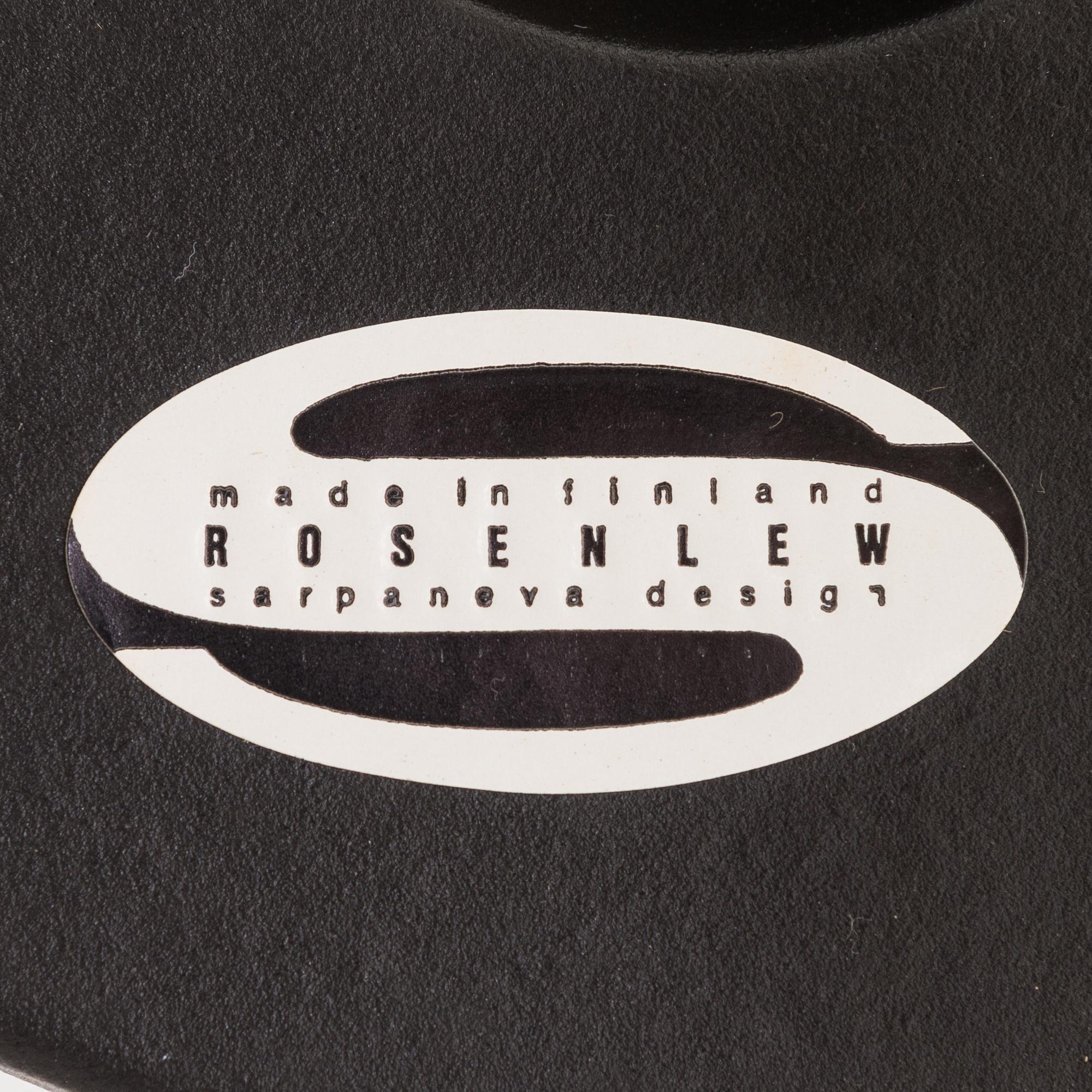 Timo Sarpaneva, a pot with a lid manufactured by W. Rosenlew & Co, Ltd. Designed in 1960.