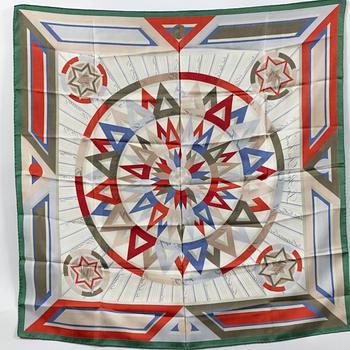 Hermès, scarf, "The Rose of Winds".