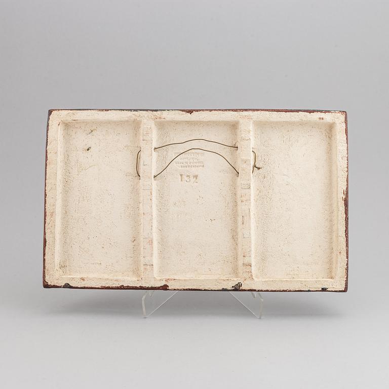 Helmut Schäffenacker, a stoneware wall relief, Ulm, Germany.