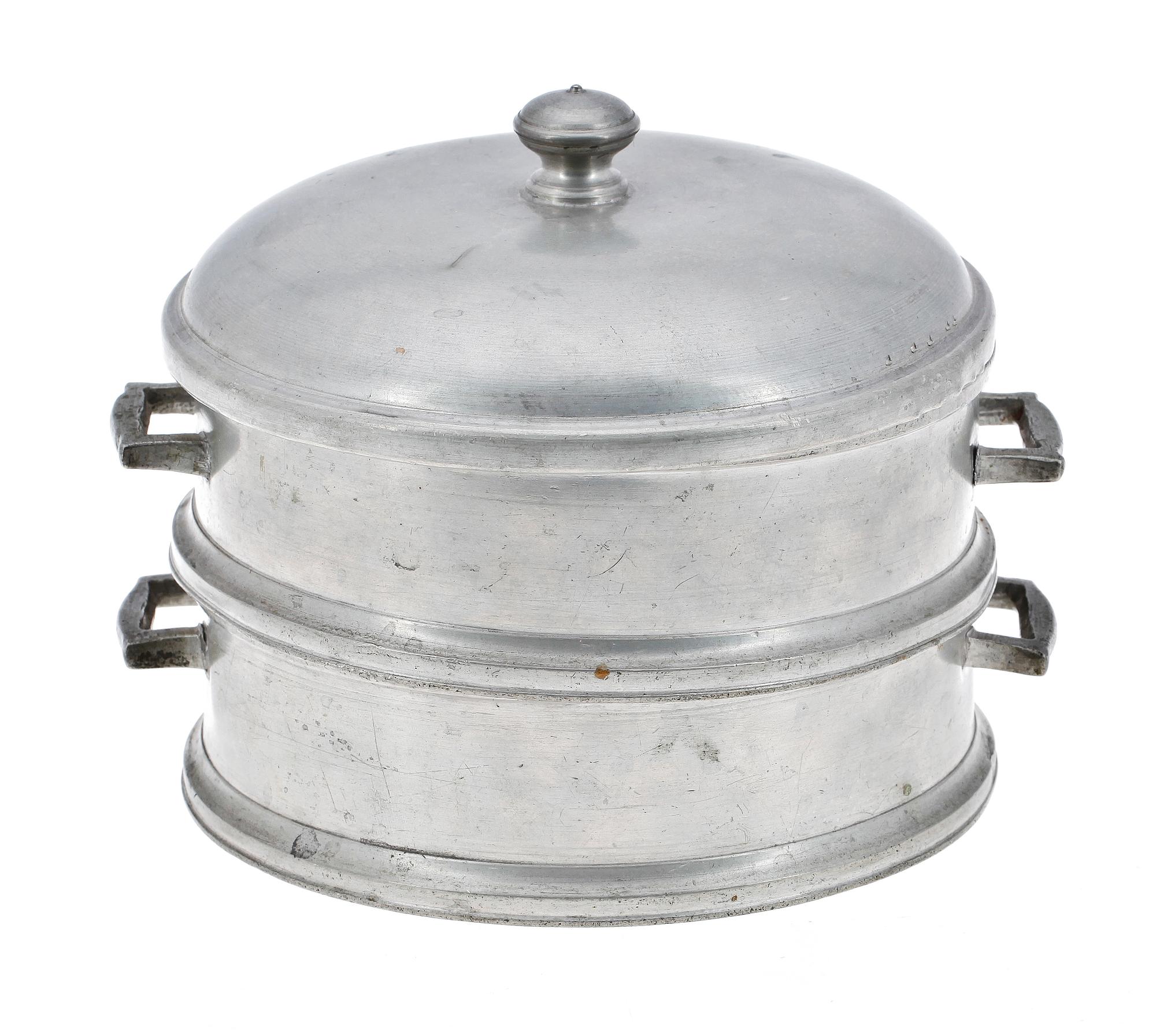 MATLÅDA, tenn, Jacob Lemon, Stockholm. Omkring 1800.