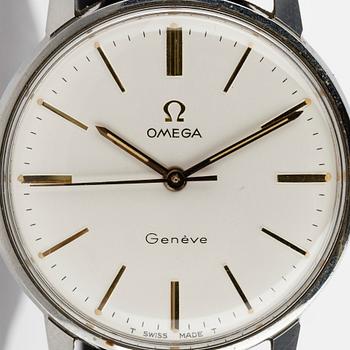 ARMBANDSUR, herr, Omega Geneve, stål.