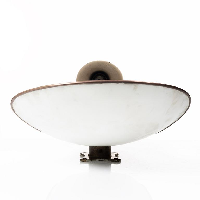 Carl-Axel Acking, wall lamp, model "5017", Bröderna Malmströms Metallvarufabrik, Malmö, 1940s.