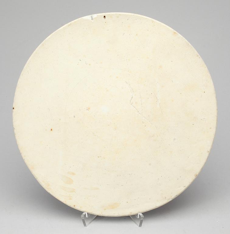 PLAKETT, porslin. Japan, Meiji (1868-1912).