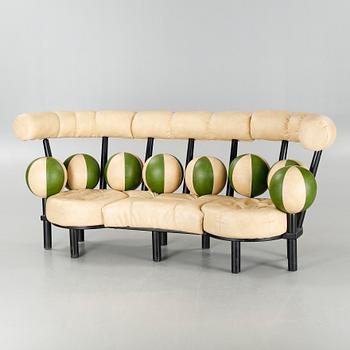 A "Globe" sofa by Peter Opsvik for Stokke Møbler, in production from approx 1985.