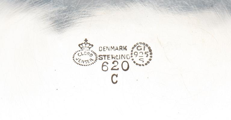 SKÅLFAT, sterlingsilver, Georg Jensen, efter 1945.