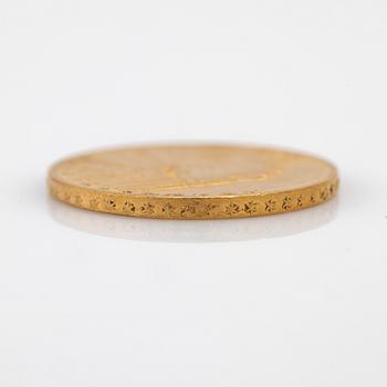 Gold coin USA, 10 dollars 1908.