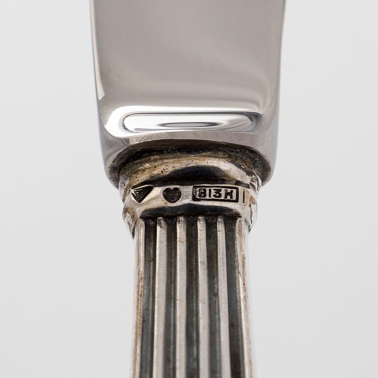 Tillander, bestick, 12 dlr, silver, "Tähkä", Helsingfors 1968.