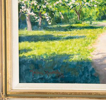 Johan Krouthén, oil on canvas, signed and dated 1925.