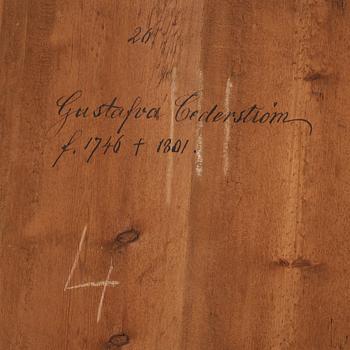 Jonas Forsslund, ”Gustafva Juliana Cederström” (1746-1801).