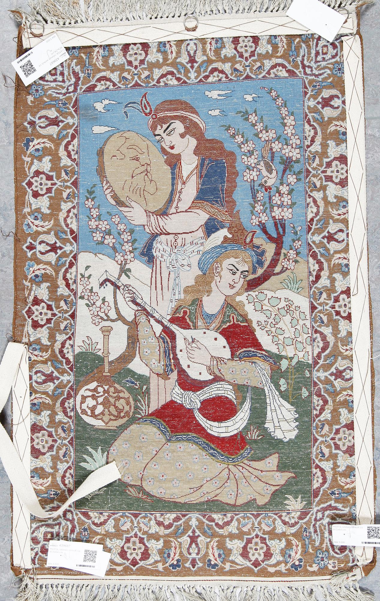 MATTA, Isfahan, korkull, ca 97,5x64 cm.
