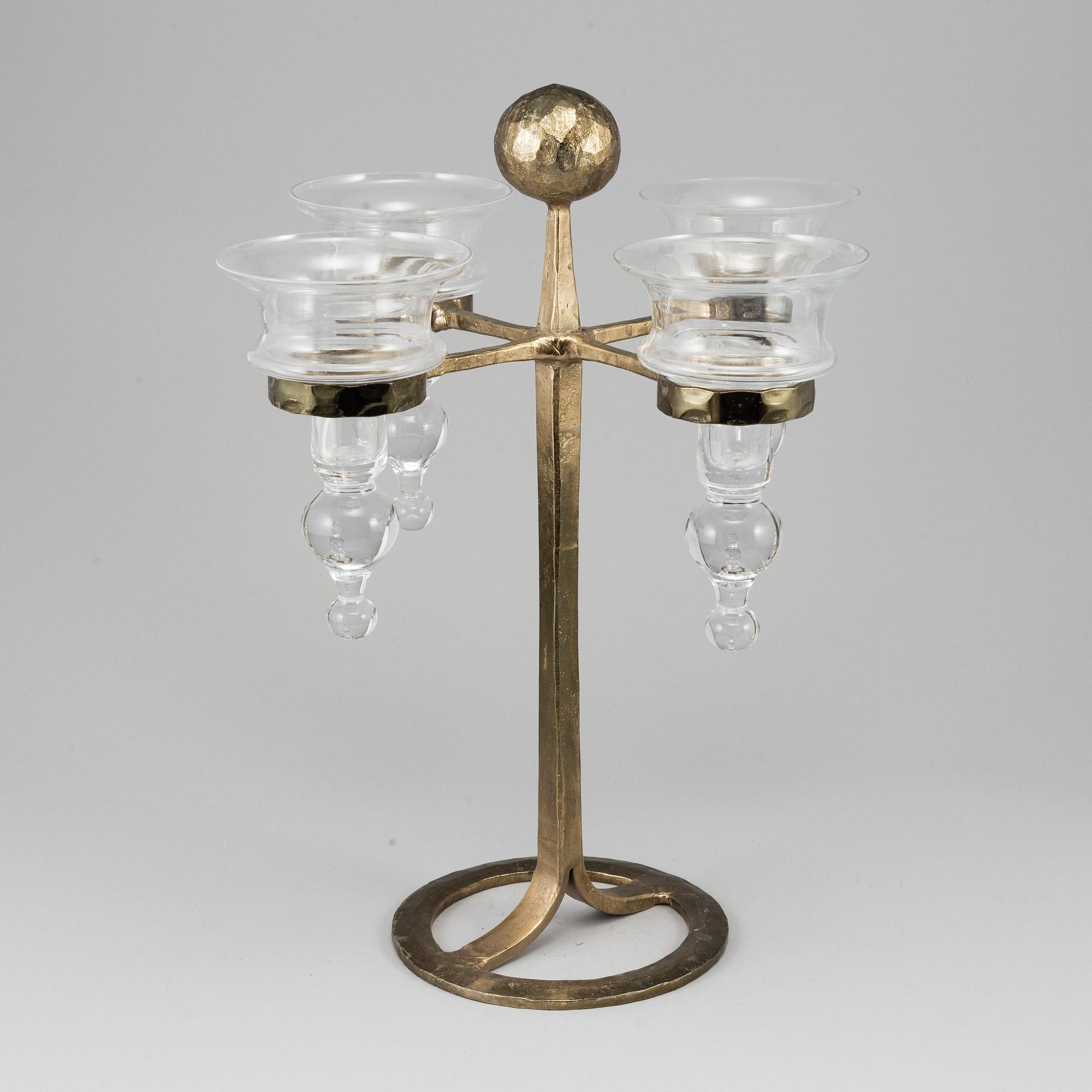 BERTIL VALLIEN, a 1970's candelabra.