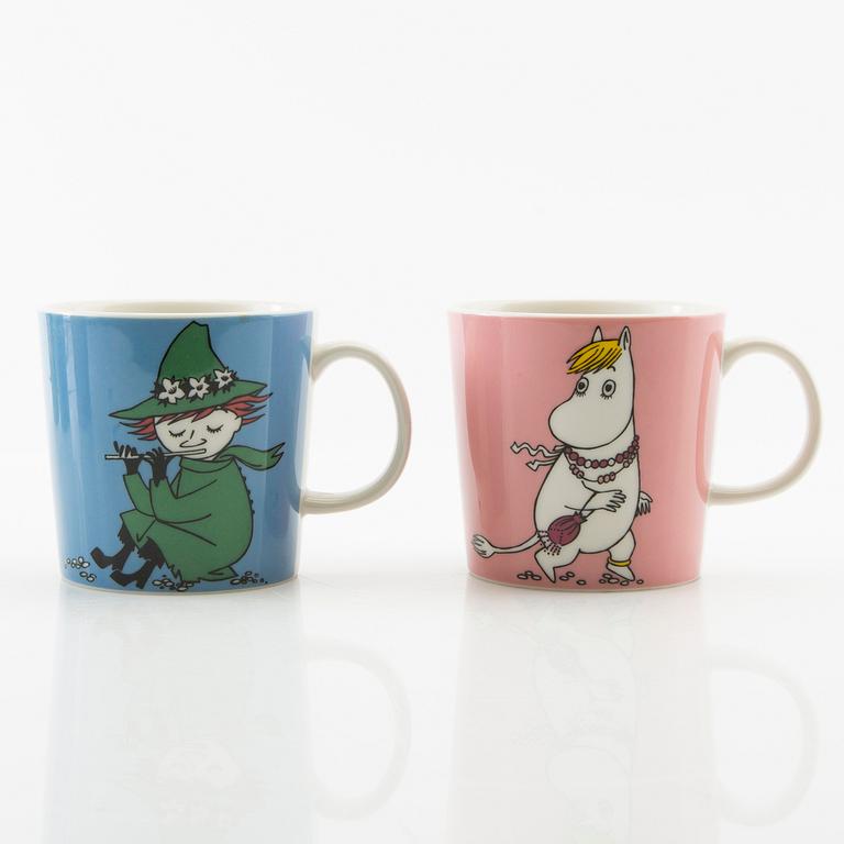 Mugs 8 pcs Moomin characters/ Moomin Arabia Finland.