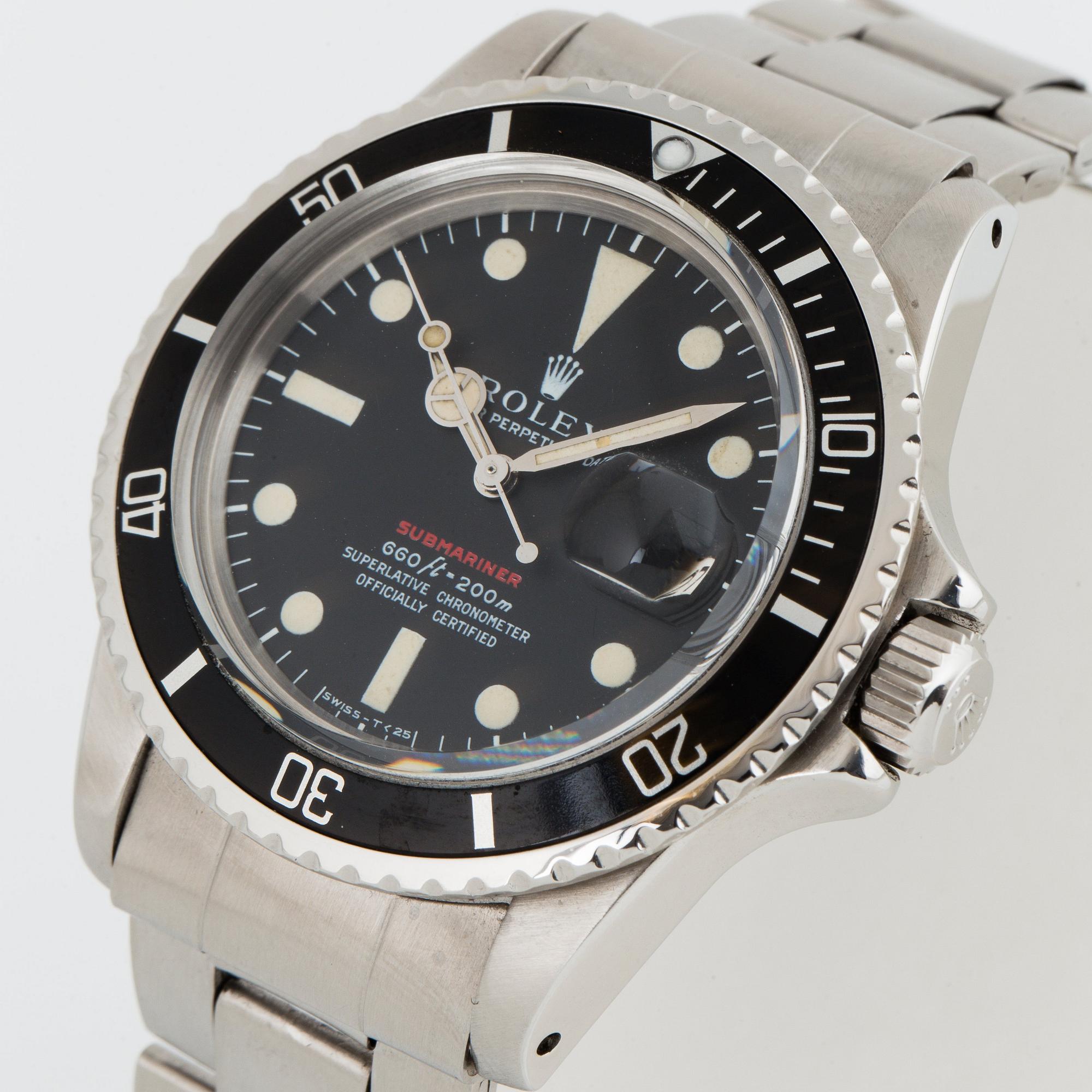ROLEX, Submariner, "Red Mark IV".