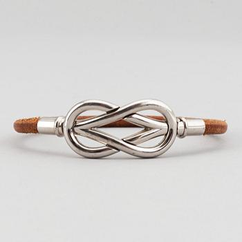 Hermès, two bracelets.