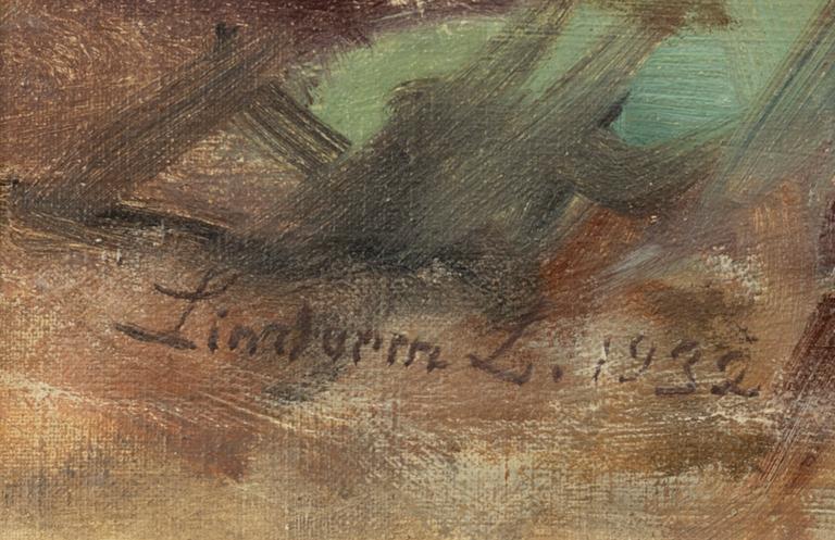 Lindorm Liljefors, 'Brunänder Dannemorasjön (Brown ducks at Dannemora Lake)'.