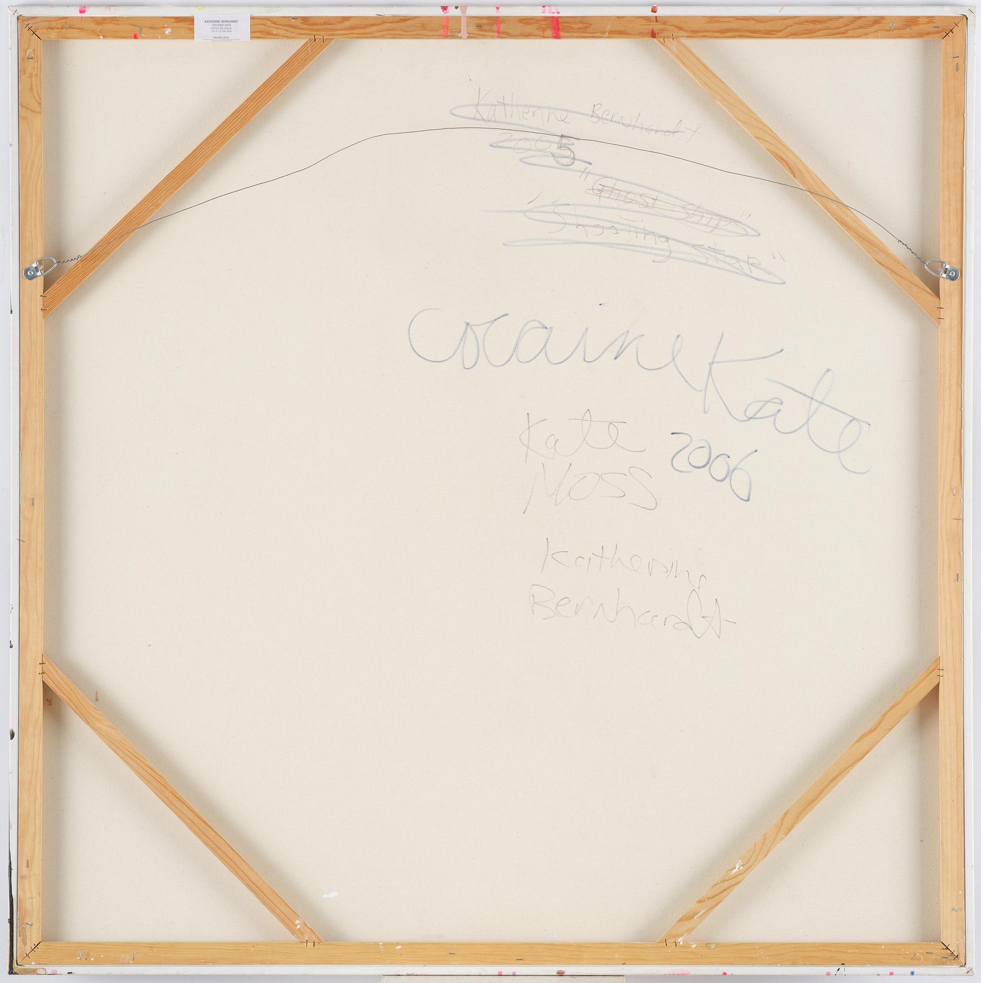 Katherine Bernhardt, "Cocaine Kate".