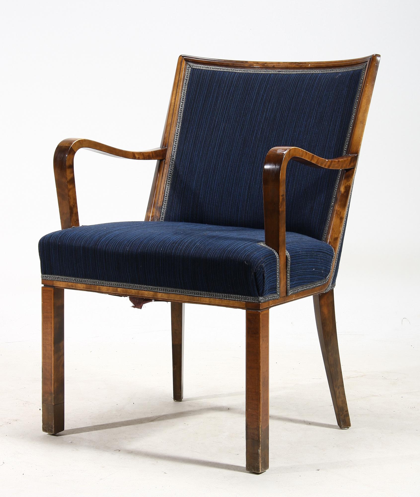 KARMSTOL, art deco, 1940-tal.
