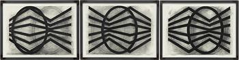 David Row, "Arachne", triptych.