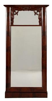A mirror, mid 19th Century.
