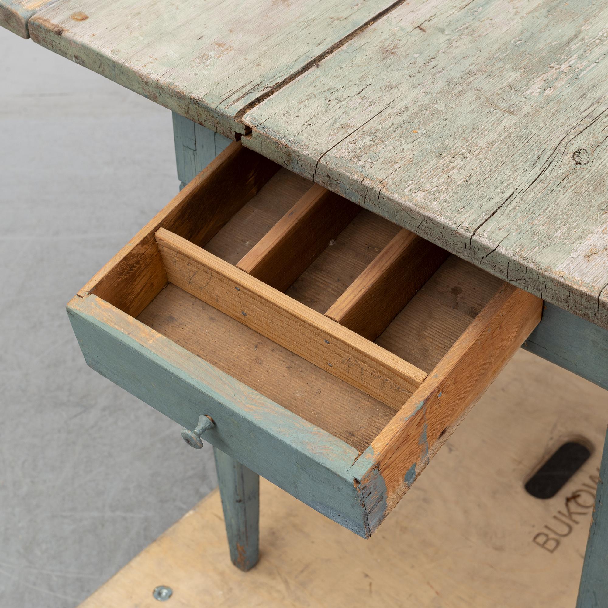A 19th century percussion table.