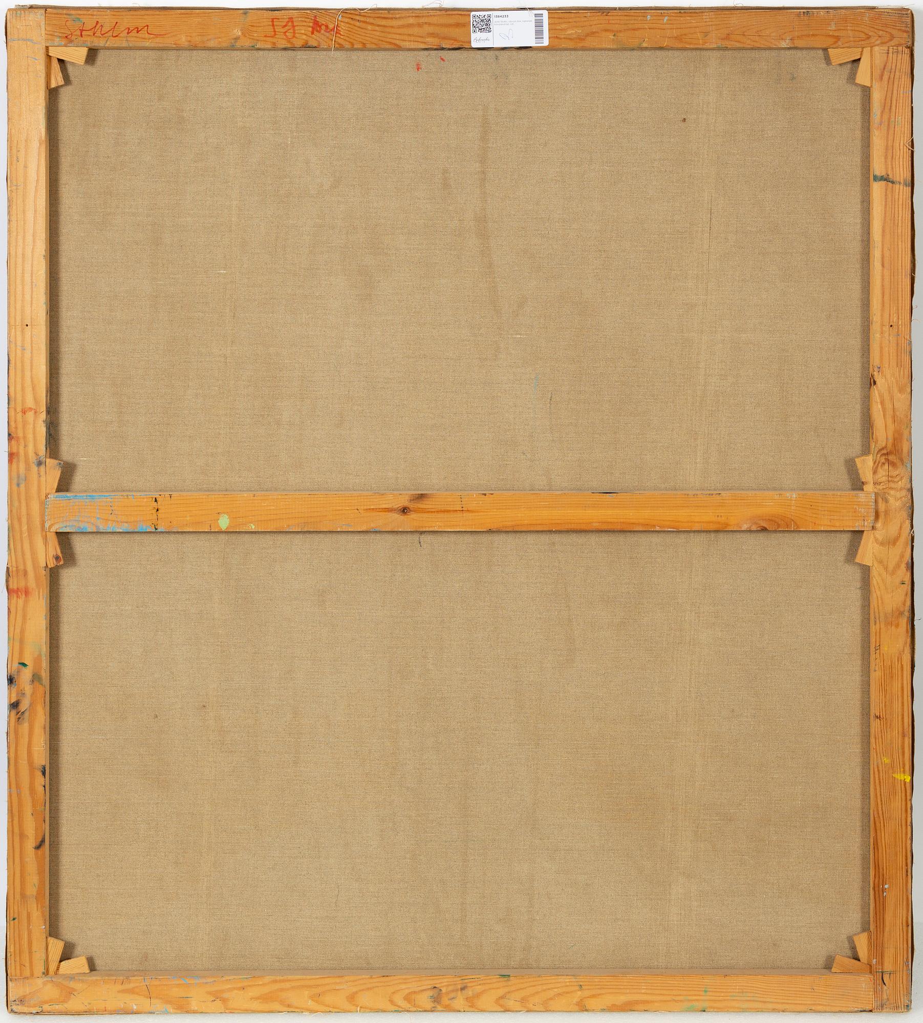 Jette Stoltz, oil on canvas, signed.