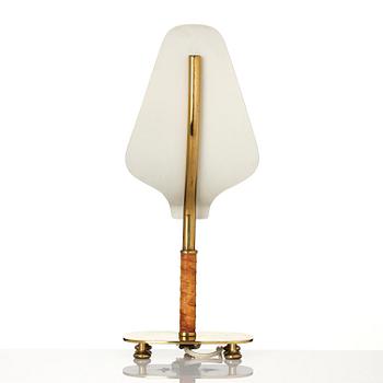 Harald Notini, bordslampa, modell "15582", Arvid Böhlmarks Lampfabrik, Stockholm, 1950-tal.