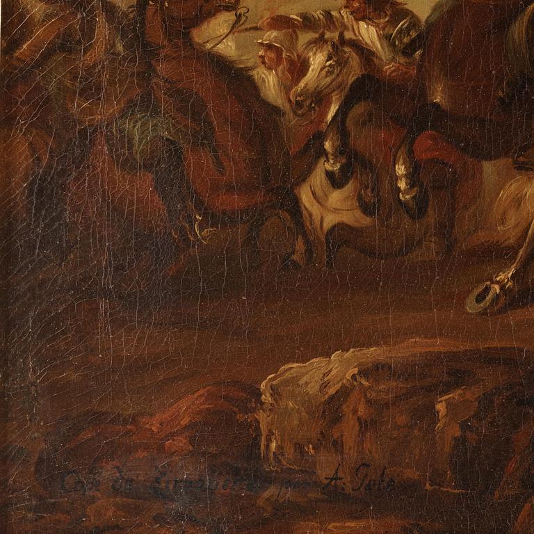 Cavalry battles, a pair.