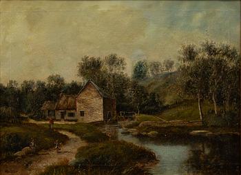 H. Buttler, England 19th century, Rural idyll.