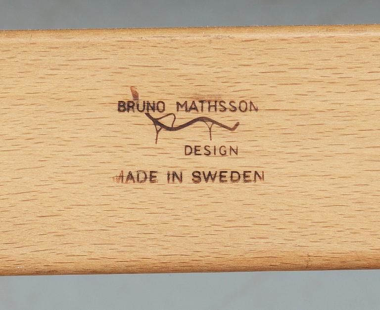 FÅTÖLJ, Bruno Mathsson, firma Karl Mathsson, Värnamo. 1965.