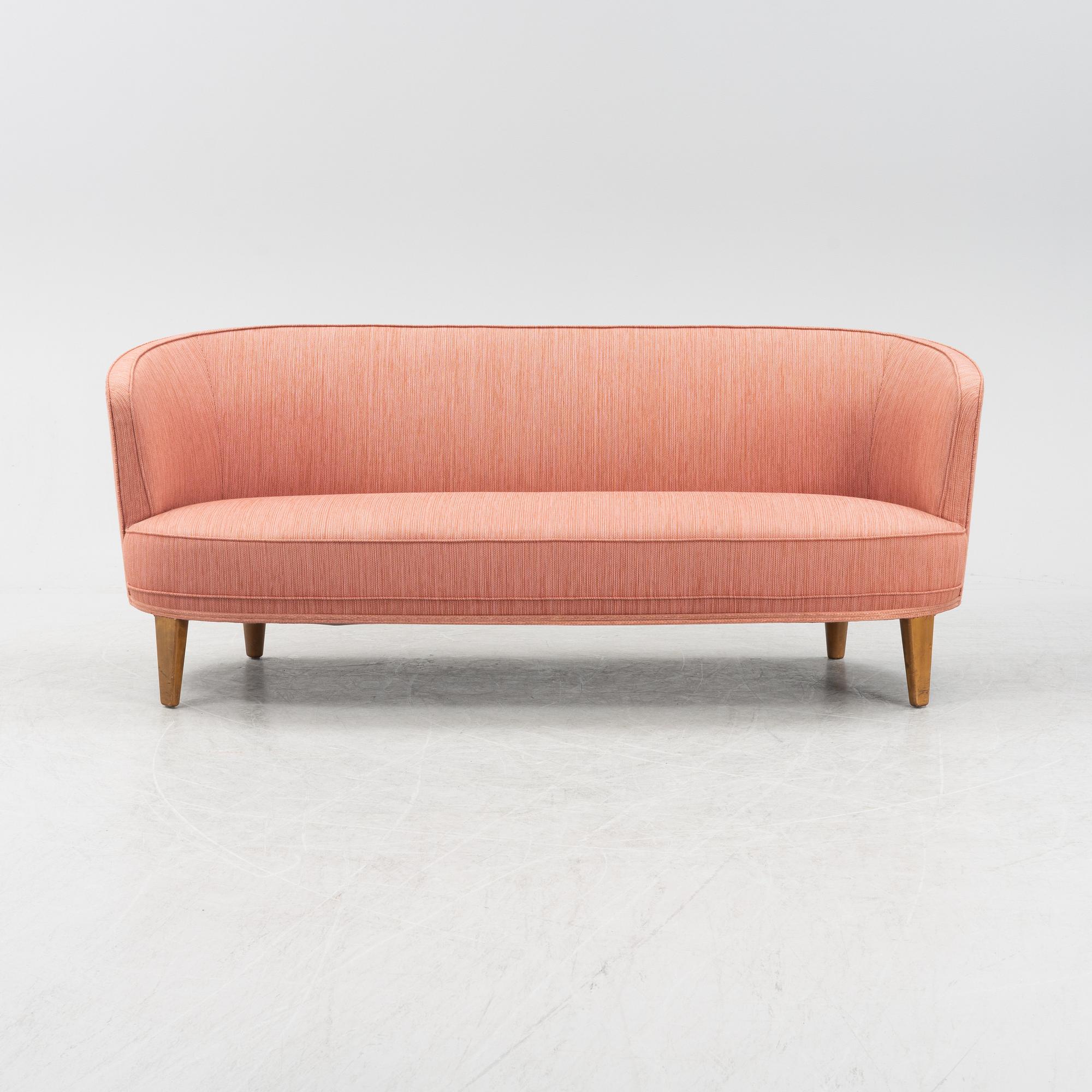 Carl Malmsten, soffa, "Nya Berlin/Ambassad".