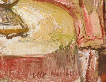 Olle Nordberg, olja på pannå, signerad och daterad -64.