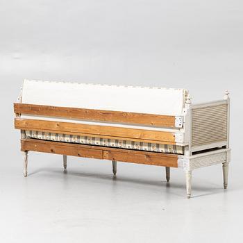 Soffa, gustavianskt provinsarbete, 1700-tal.