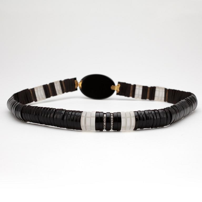 BELT, reportedly gift from Gucci.