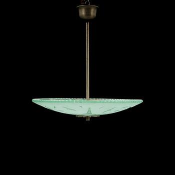 TAKLAMPA, 1900-talets första hälft, höjd ca 50 cm.