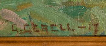 GRETA GERELL, olja på duk, signerad och daterad -17.