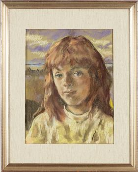 Lotte Laserstein, Portrait of a girl.