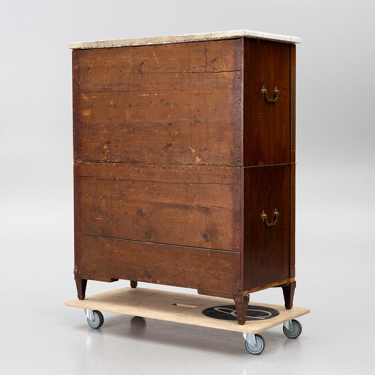 Writing desk, made in Stockholm, circa 1800, Late Gustavian.