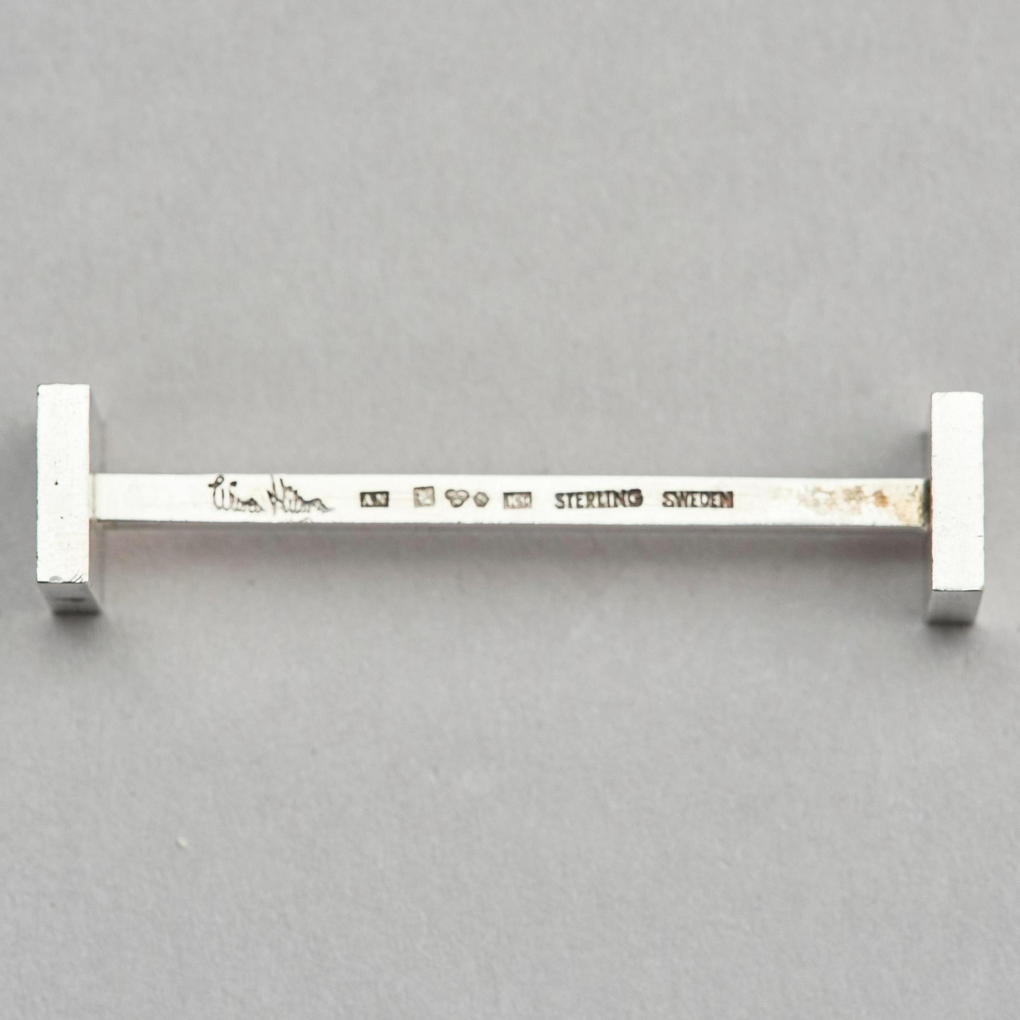 Wiwen Nilsson, a sterling silver cutlery-set of 61 pieces, Lund, Sweden 1946.