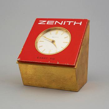 A 1970s ZENITH, "Exakt Tid", s.c, Exact Time", mantle clock.